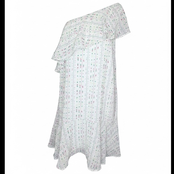 BCBGeneration One Shoulder Ruffled Dress - Picture 1 of 4